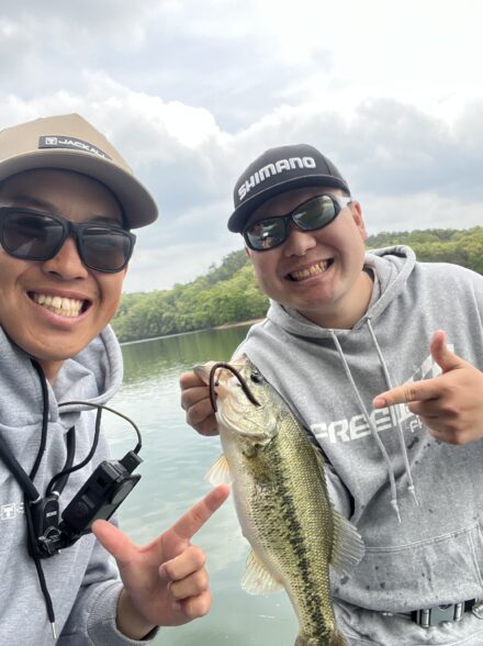 入鹿池でもフリック牧場！