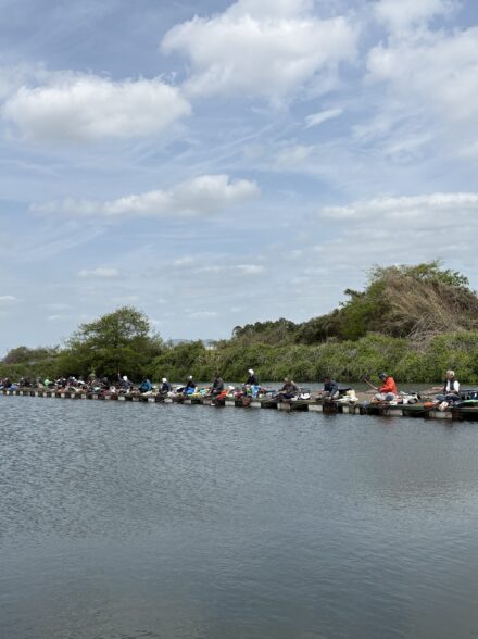 TEAM韋駄天４月例会in筑波湖！