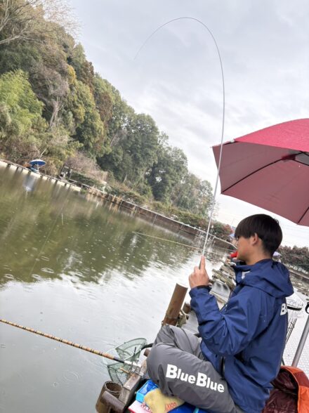清遊湖ヘラブナ釣行