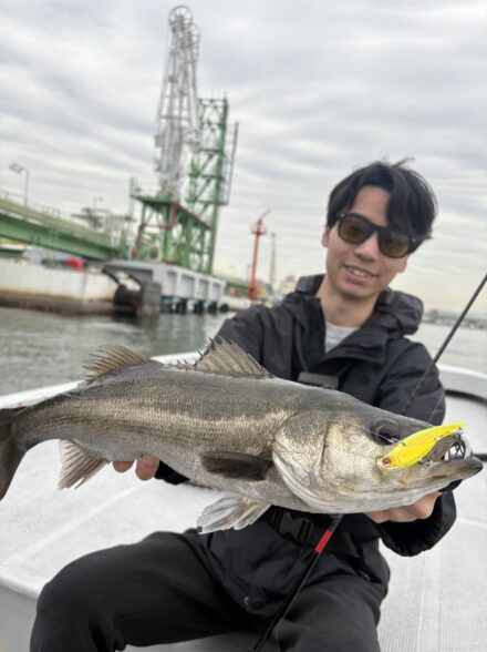 ボートシーバスにチャレンジ！