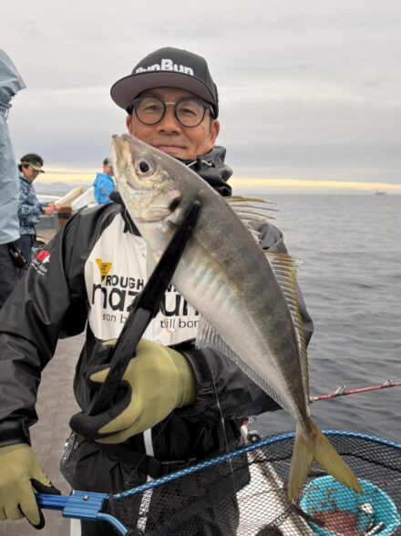 ジャンボ平アジ釣行