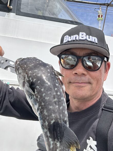 初めてのマフグ釣り