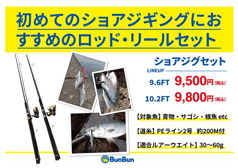ショアジグセット