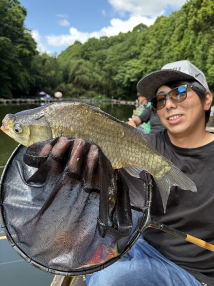 清遊湖でカッツケ両ダンゴ150枚！