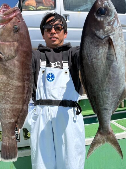 萬栄丸　イシナギ&根魚②