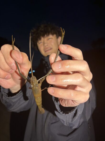 テナガエビ釣りin相模川