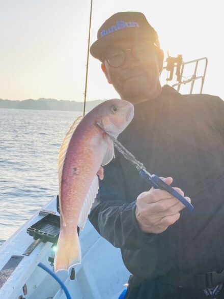 初めてのアマダイ釣り