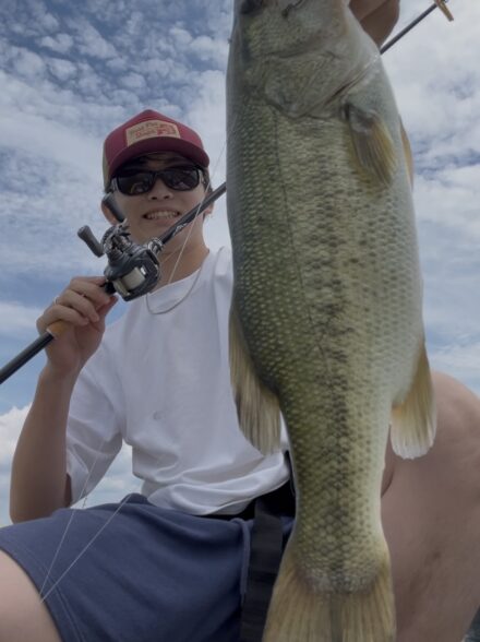 初の琵琶湖ボート釣行🎣