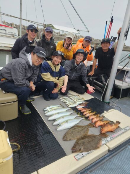 ブンブンスタッフの「ヒラメを釣る会」IN 釣り船Southさん