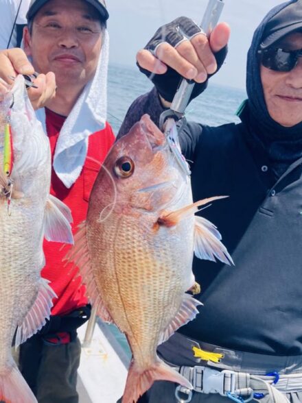 明石沖タコ&タイラバリレー便