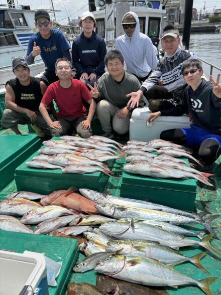 清風丸 ライト落とし込み釣行