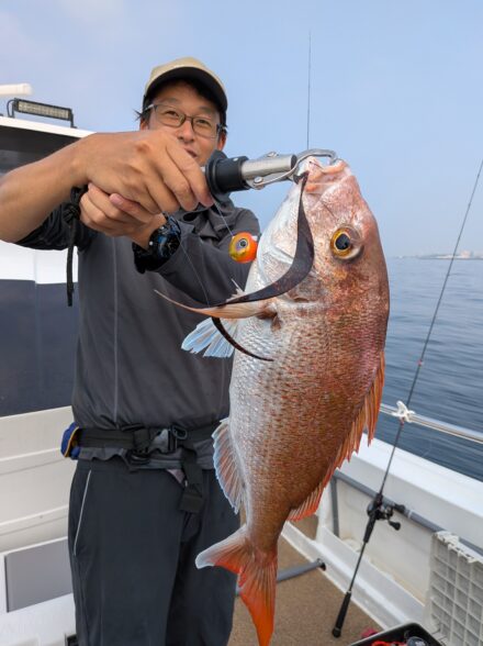 明石鯛ラバ7月23日
