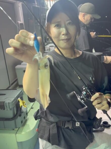 豊漁丸さんでイカメタル！！