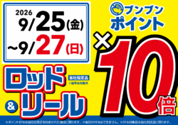 【全店】ロッド＆リール ブンブンポイント１０倍！