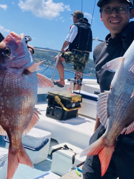 タイジグが熱い!明石沖タイラバ