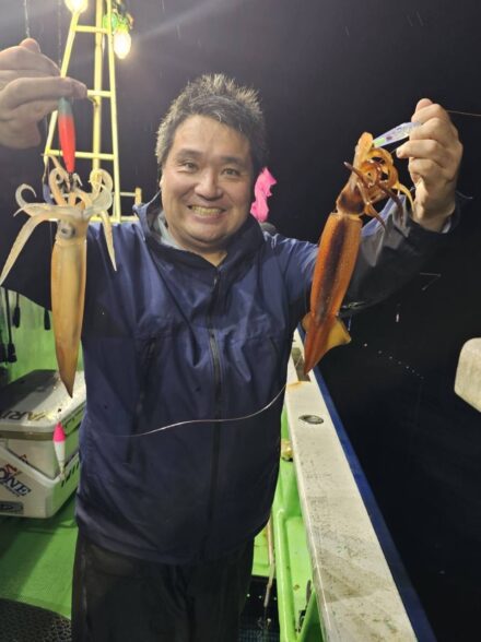 友人と久々の釣り
