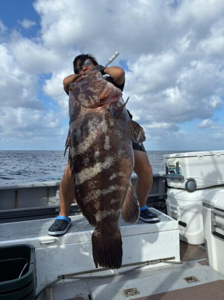三宅島　寿丸泳がせ釣り初日