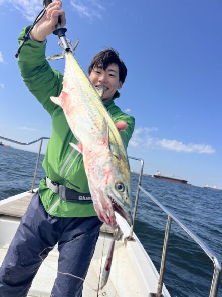 初サワラキャスティング！